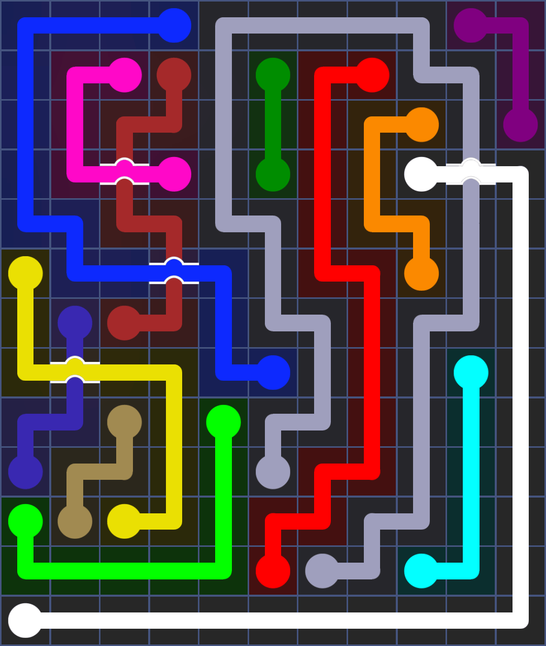 Flow Free 3214 Solution