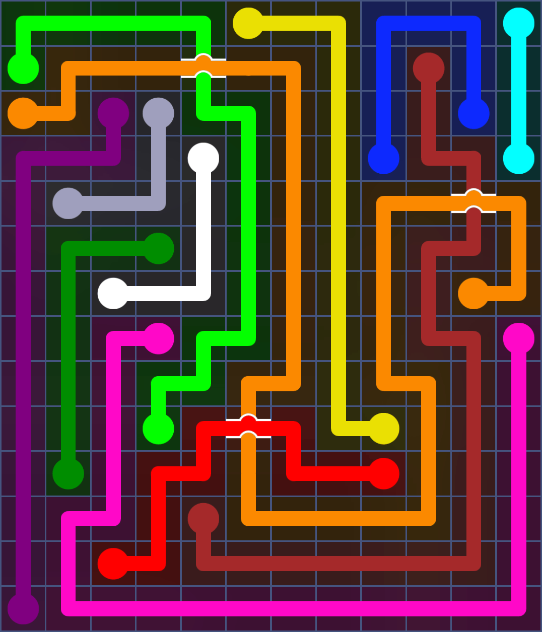Flow Free 3247 Solution