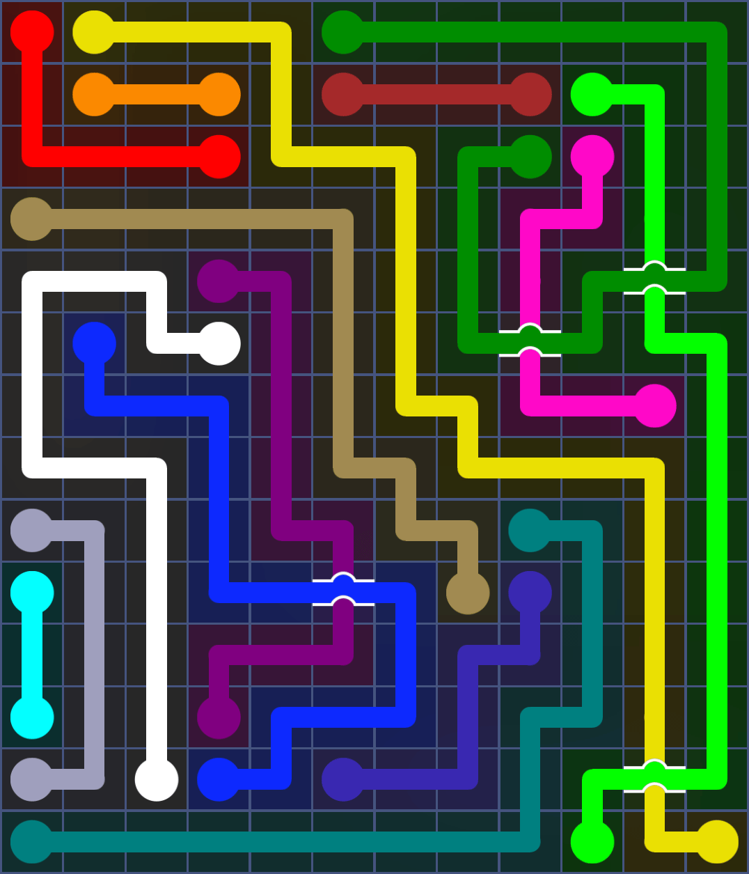 Flow Free 3255 Solution