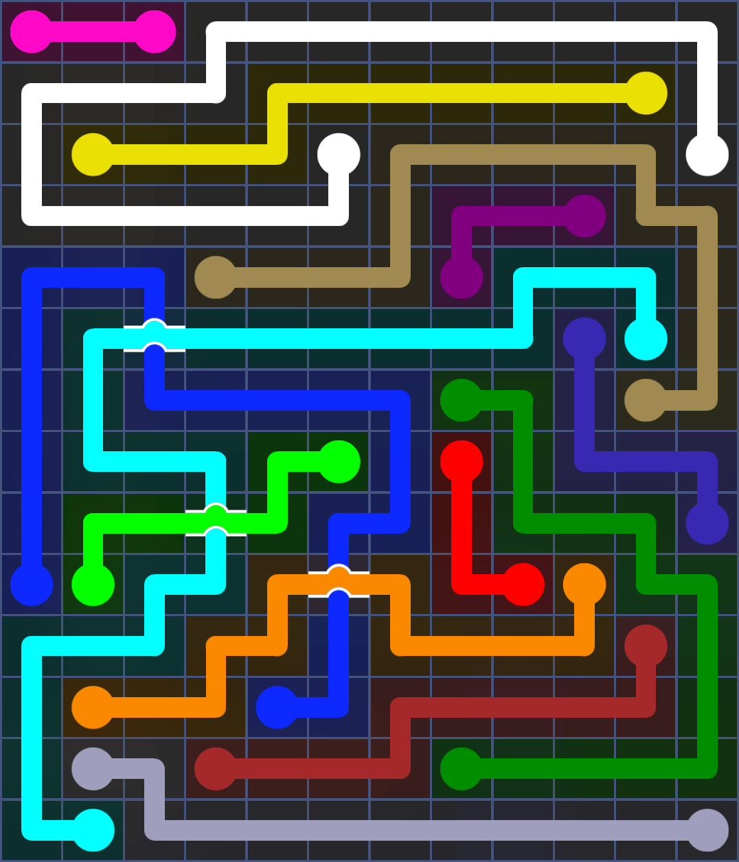 Flow Free 3269 Solution