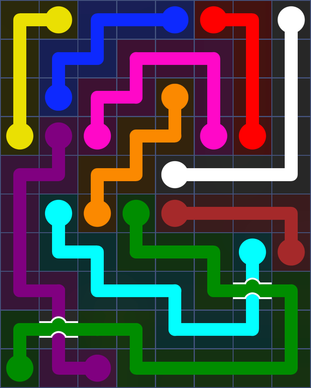 Flow Free 3121 Solution
