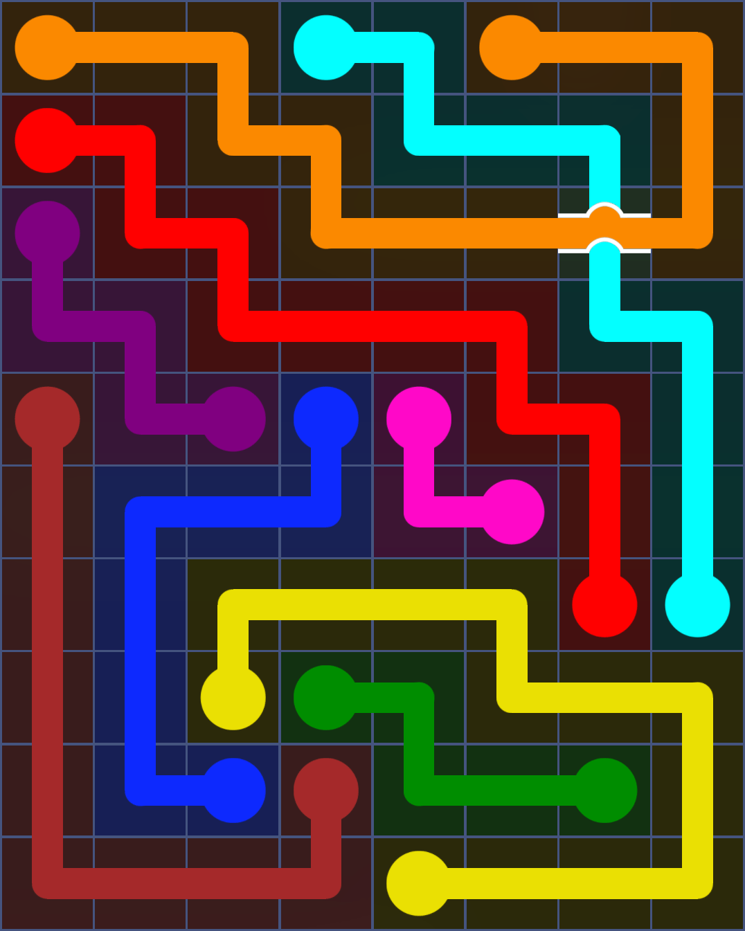 Flow Free 3138 Solution