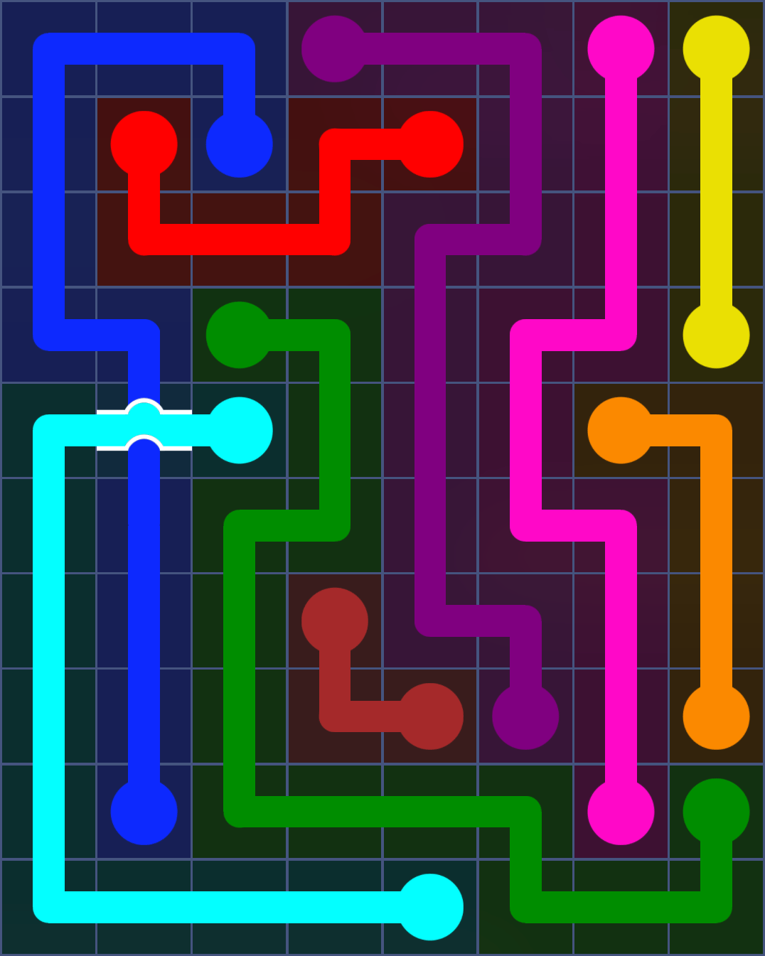 Flow Free 3141 Solution