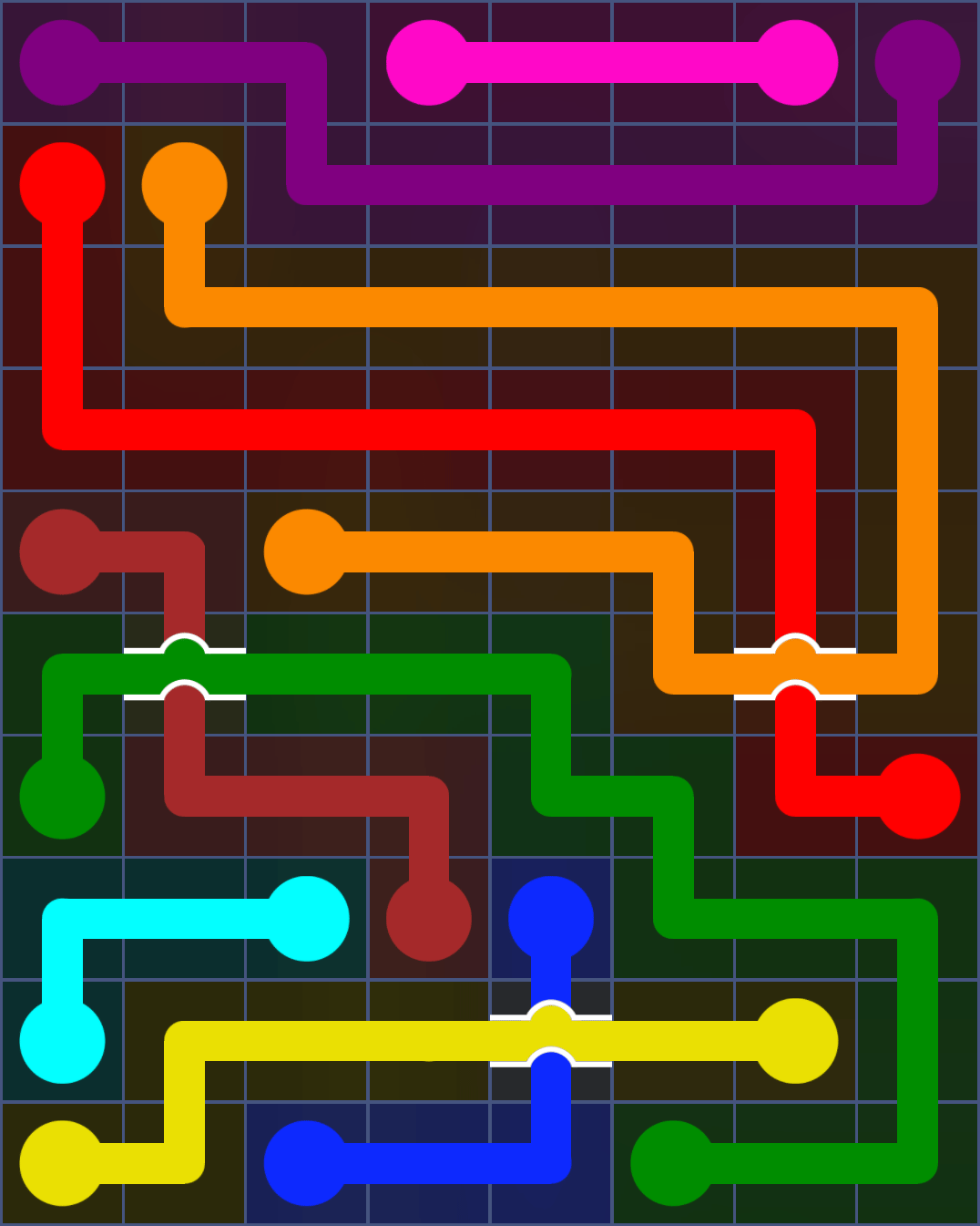 Flow Free 3142 Solution