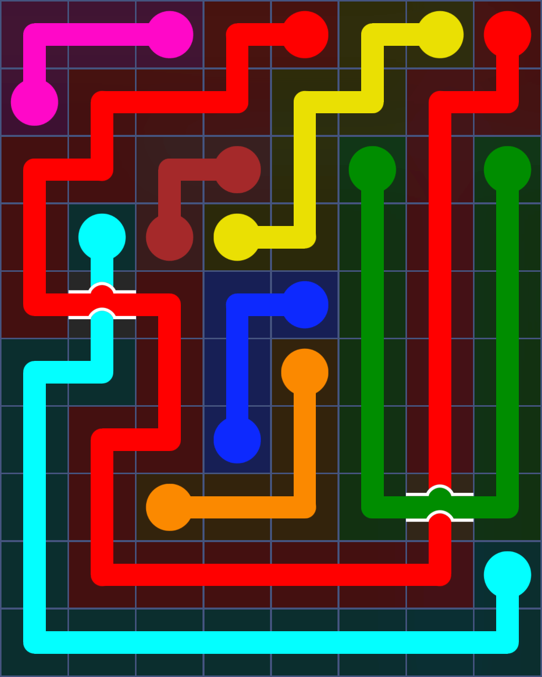 Flow Free 3148 Solution