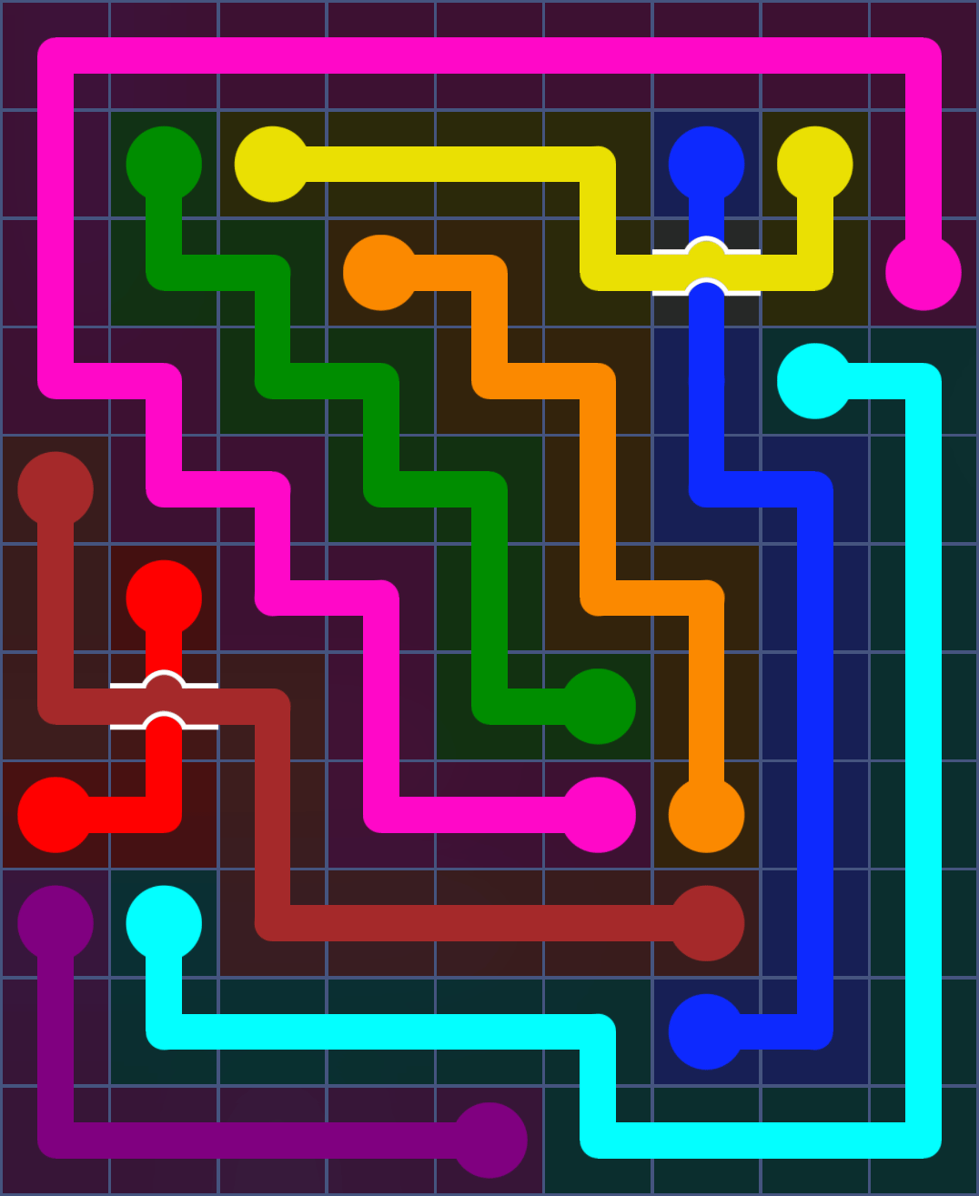 Flow Free 3161 Solution