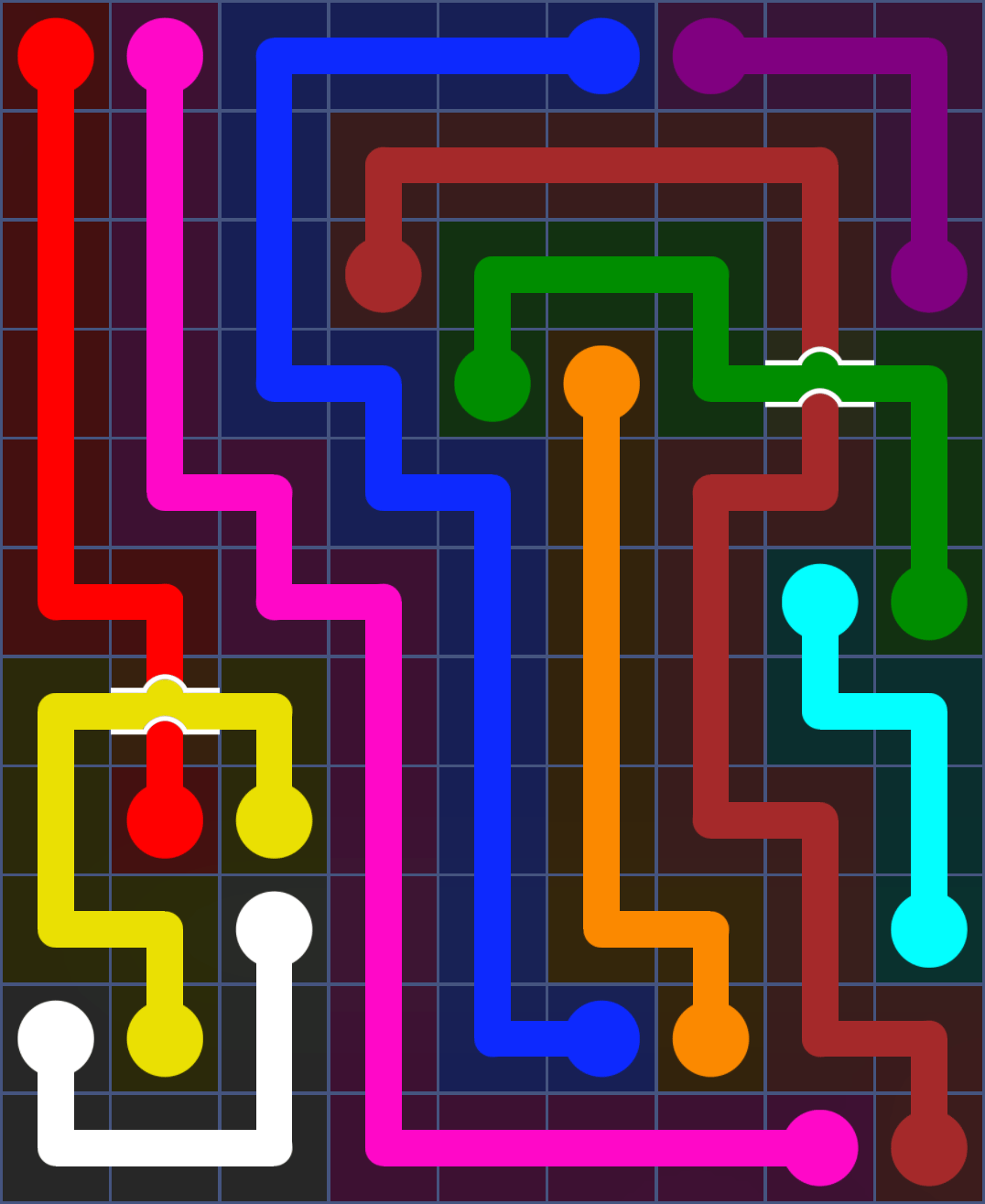 Flow Free 3164 Solution