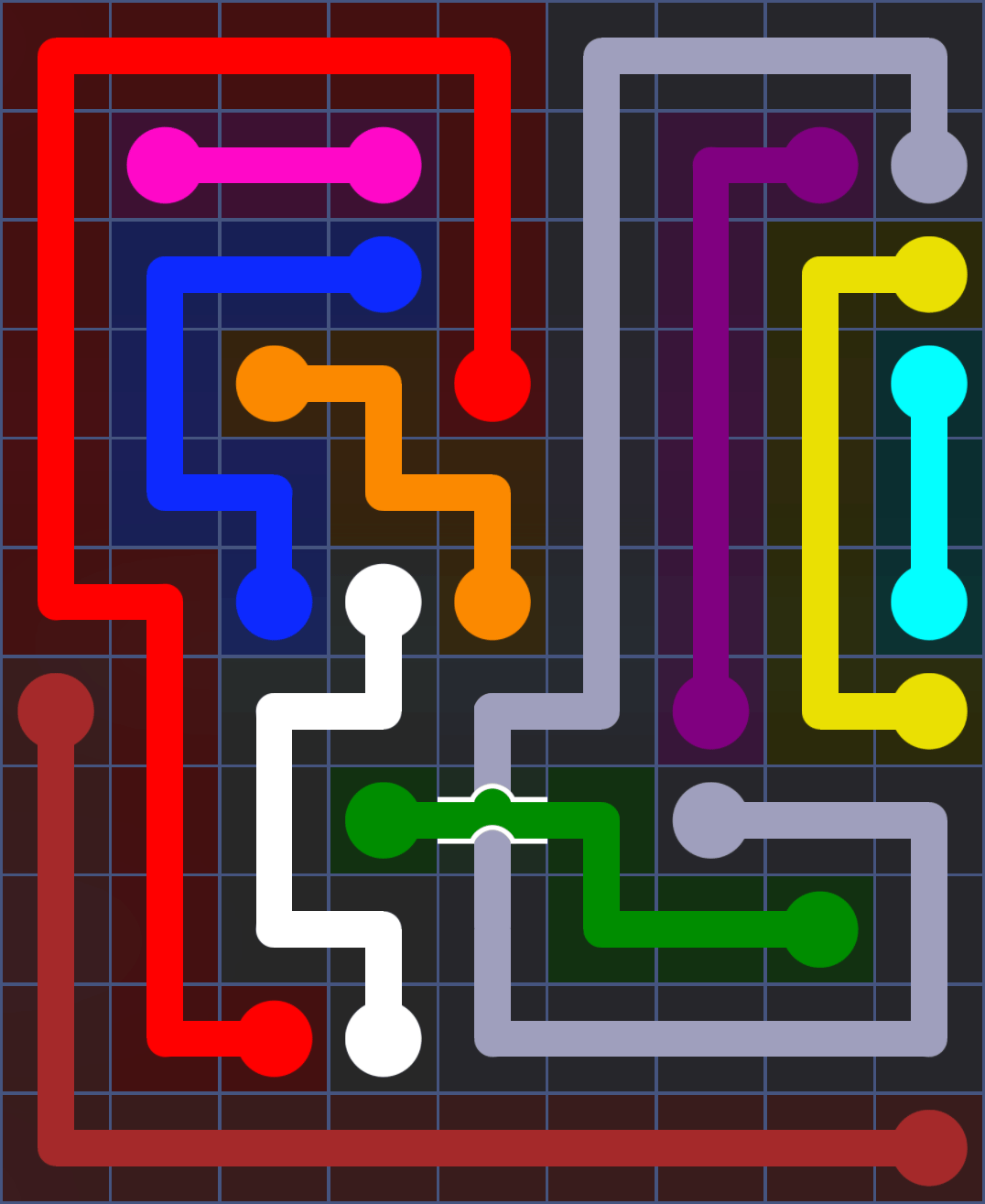 Flow Free 3168 Solution