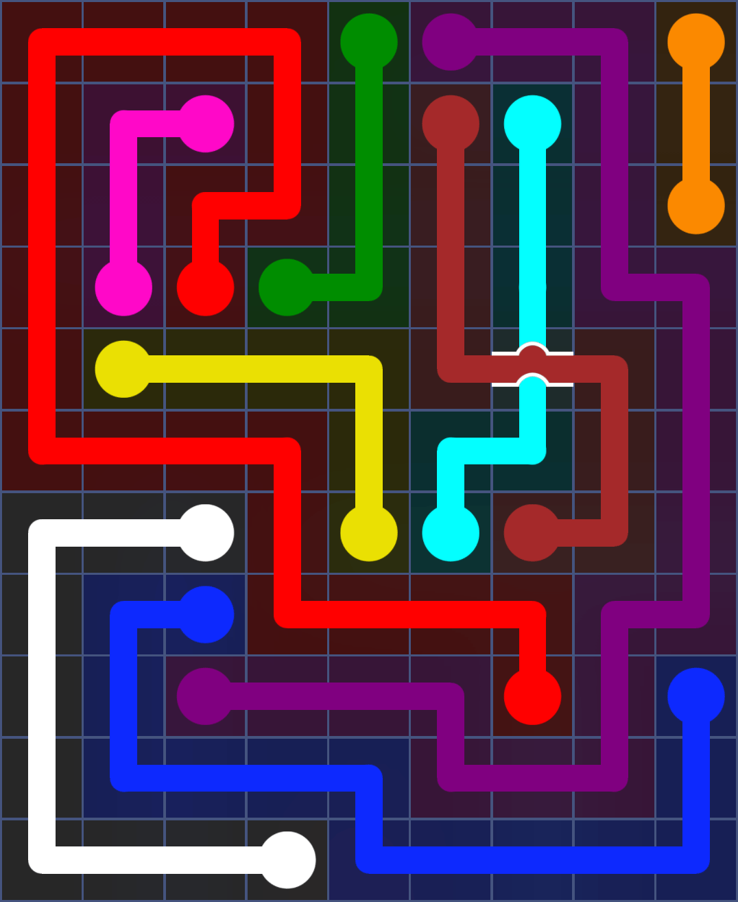 Flow Free 3179 Solution