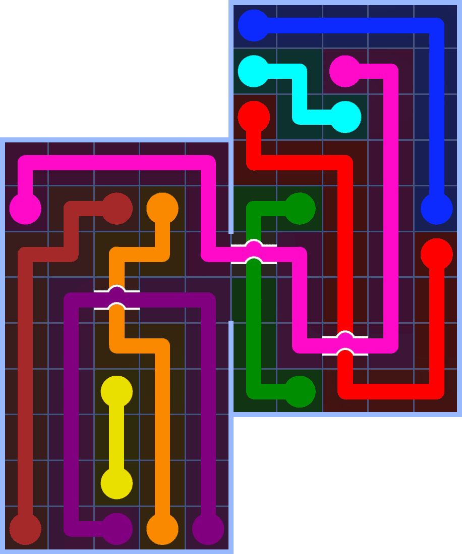 Flow Free 7171 Solution