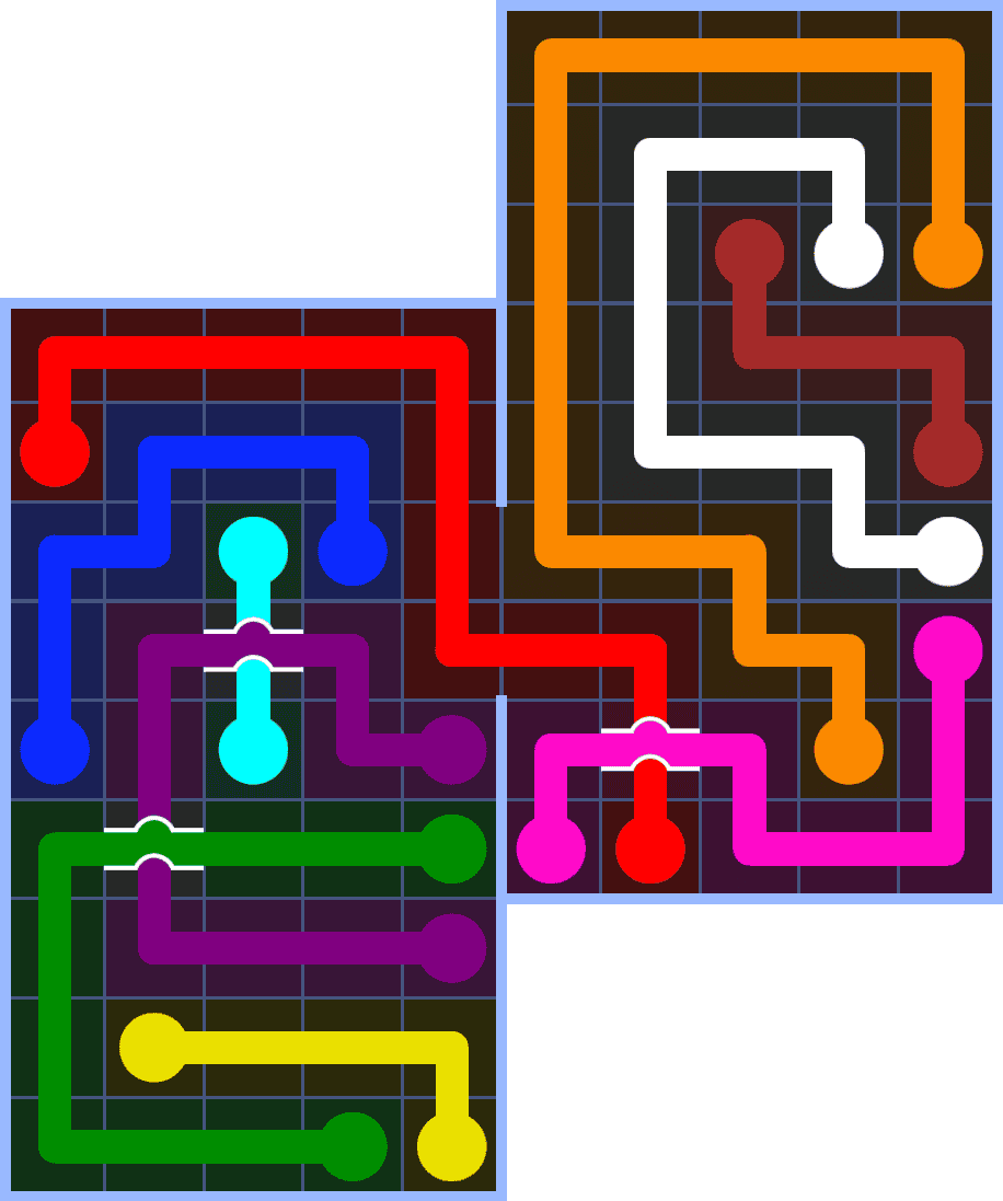 Flow Free 7181 Solution