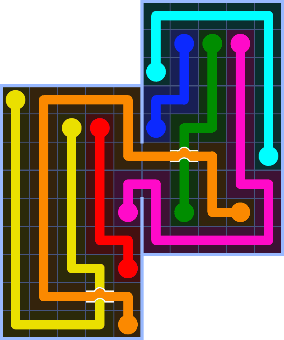 Flow Free 7189 Solution