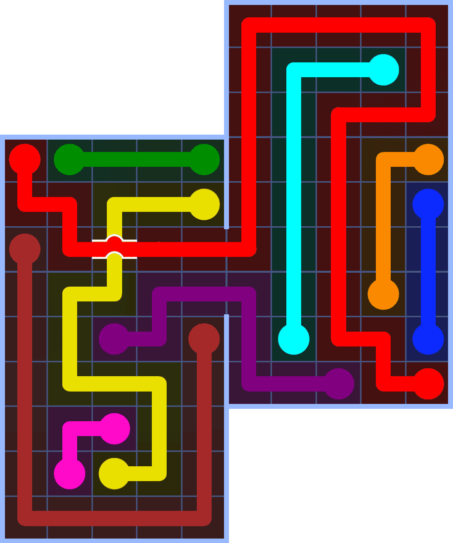 Flow Free 7190 Solution
