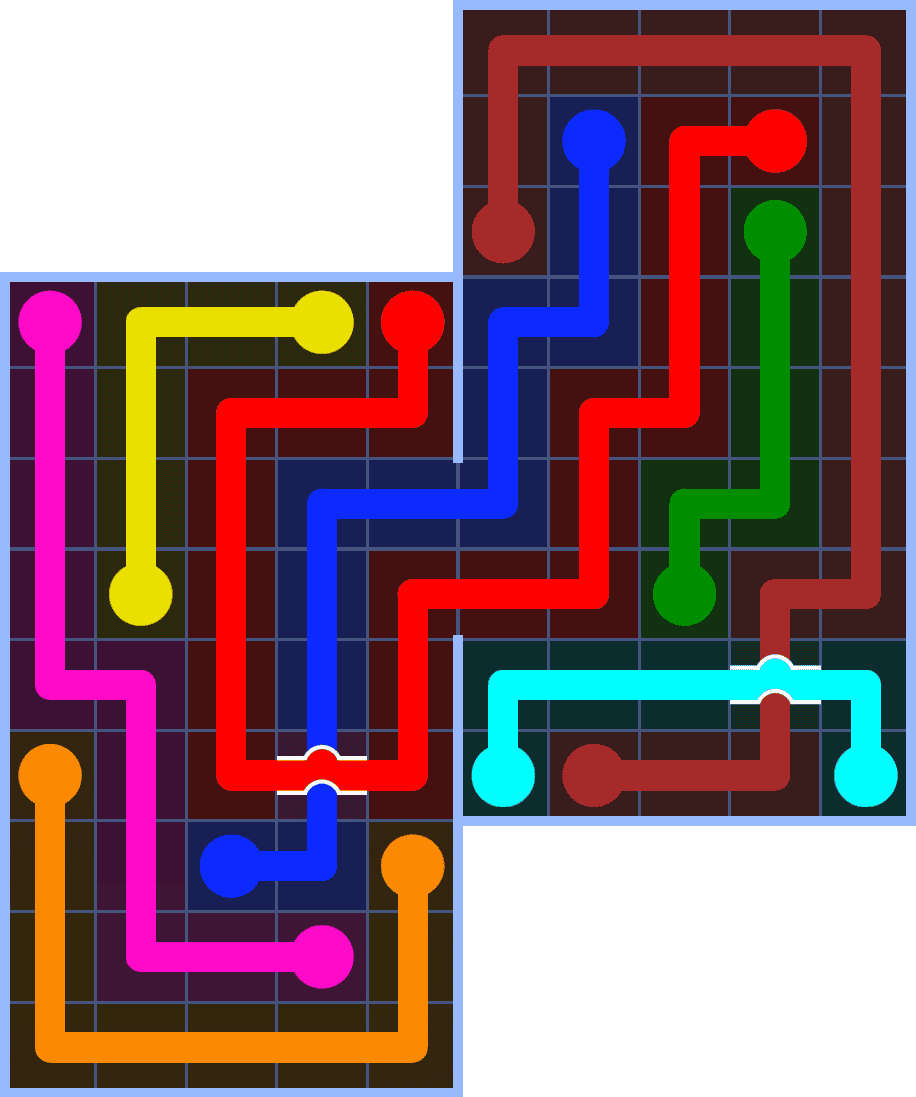 Flow Free 7196 Solution