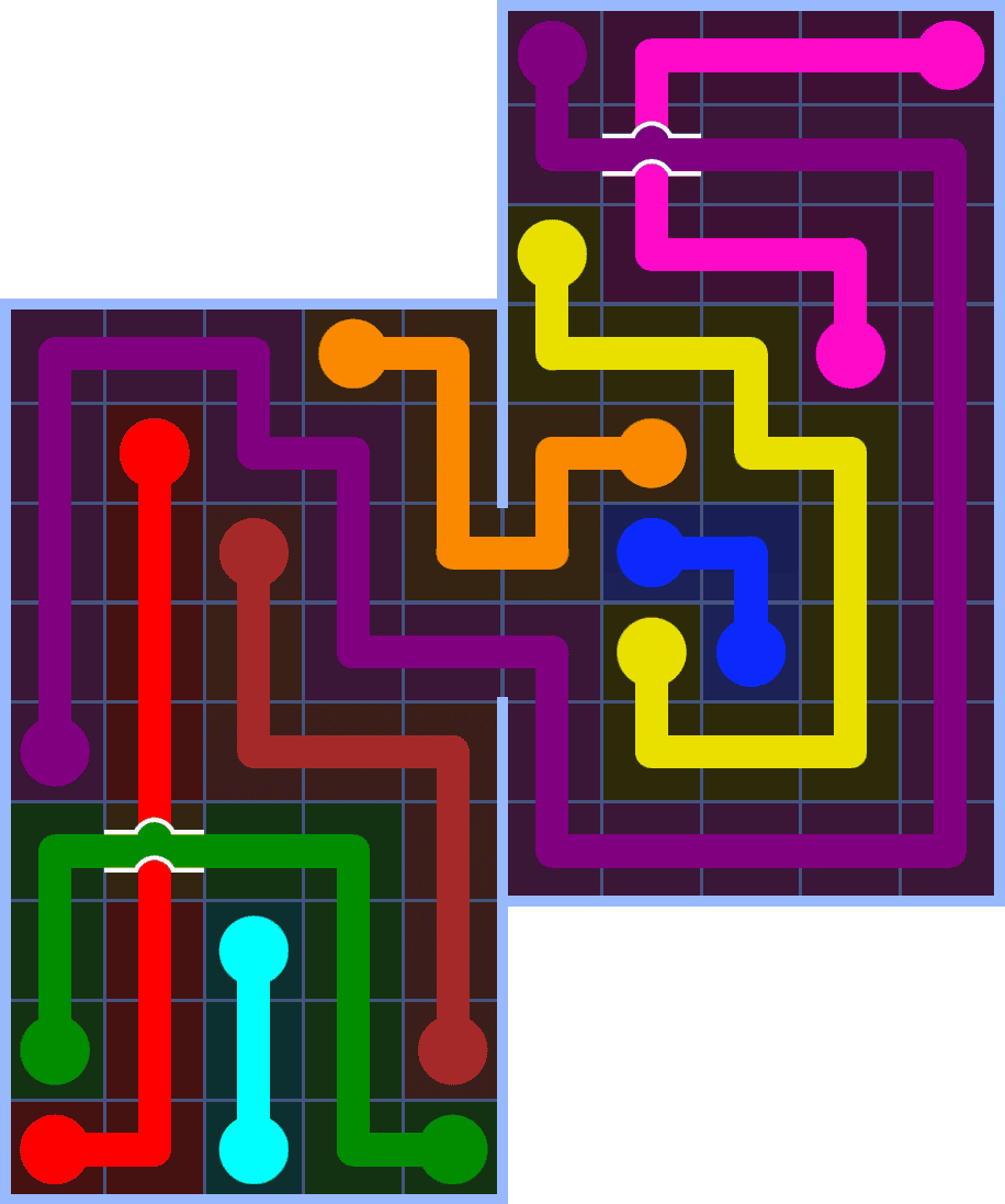Flow Free 7197 Solution