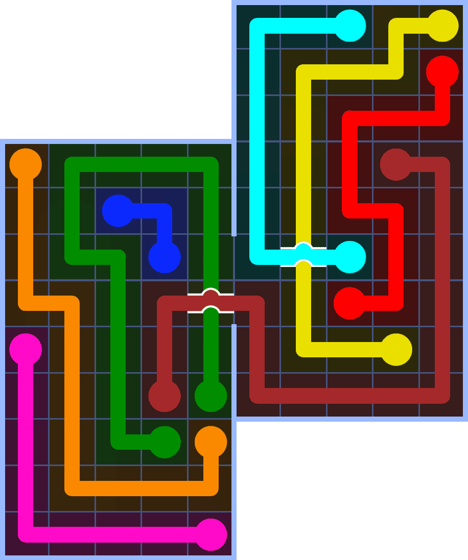 Flow Free 7198 Solution