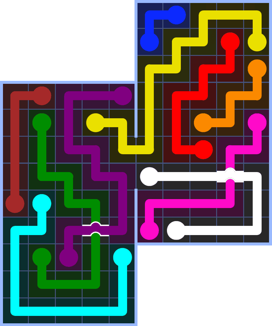 Flow Free 7200 Solution