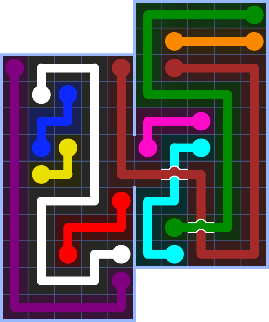 Flow Free 7202 Solution