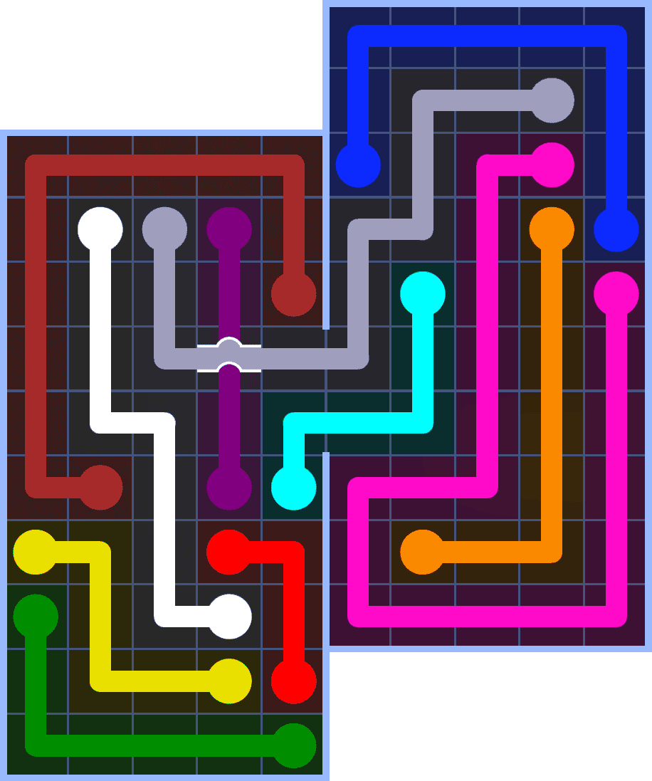 Flow Free 7205 Solution