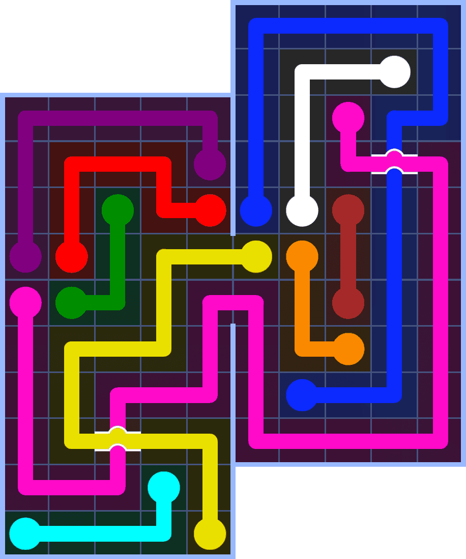 Flow Free 7211 Solution