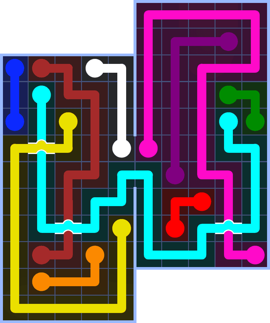 Flow Free 7220 Solution