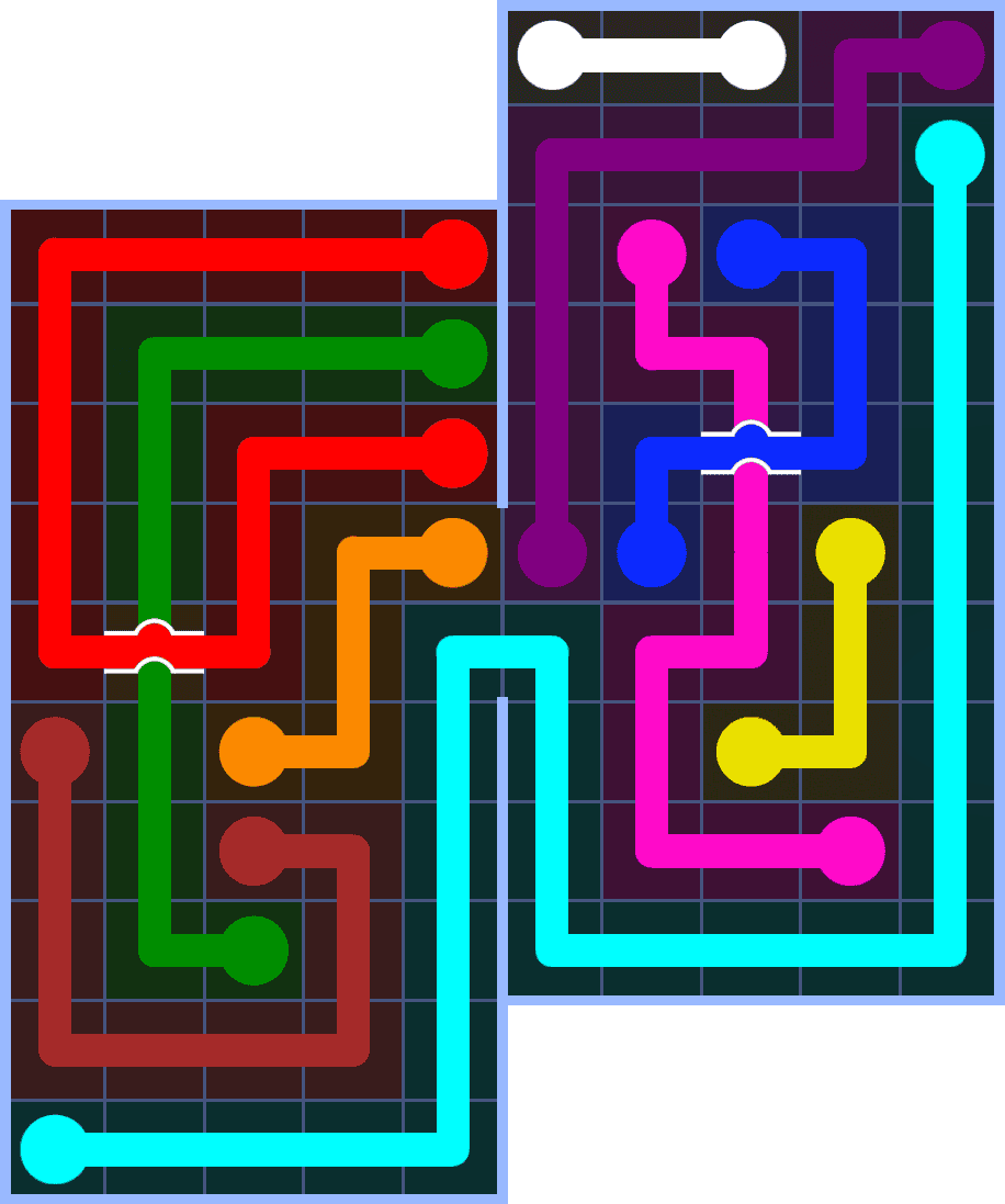 Flow Free 7225 Solution