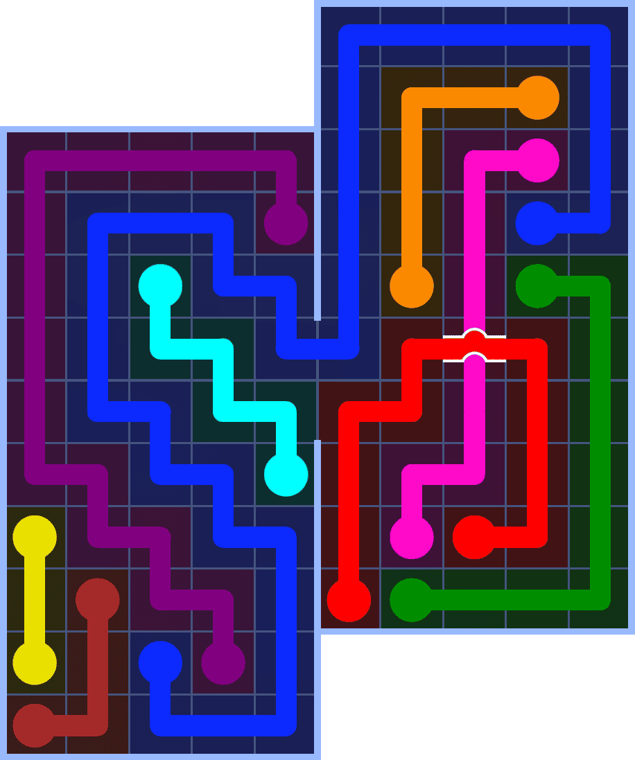 Flow Free 7227 Solution