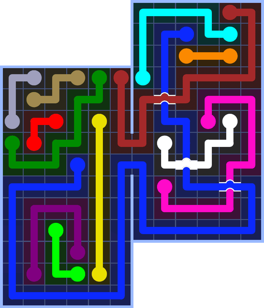 Flow Free 7240 Solution