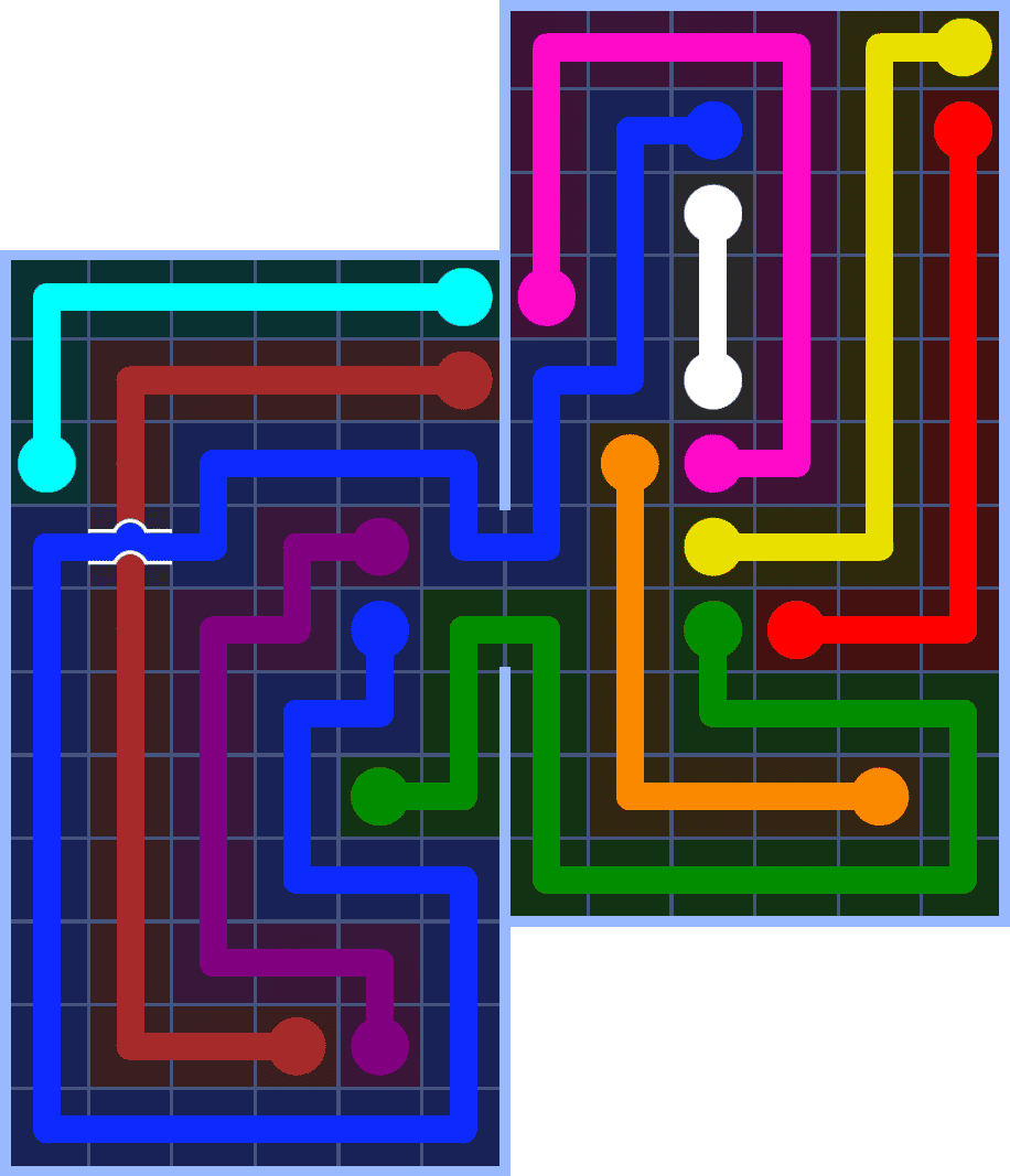 Flow Free 7256 Solution