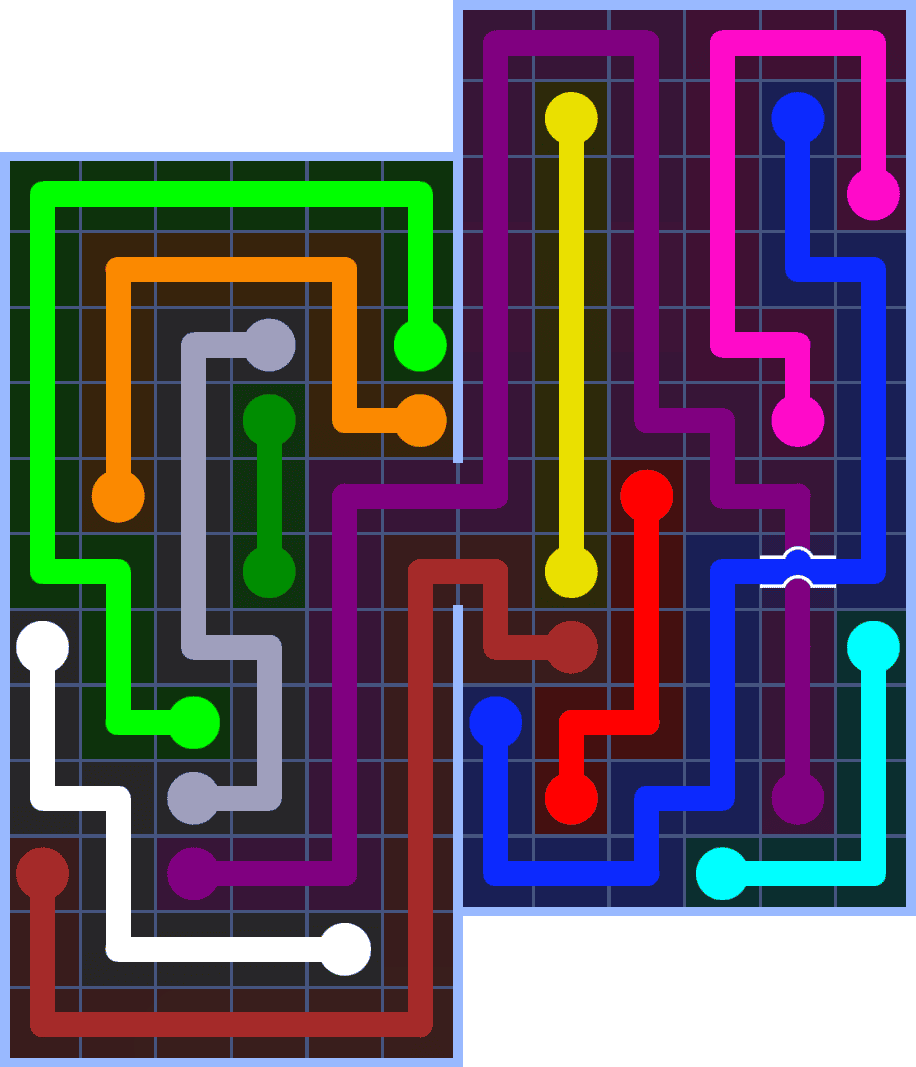 Flow Free 7264 Solution