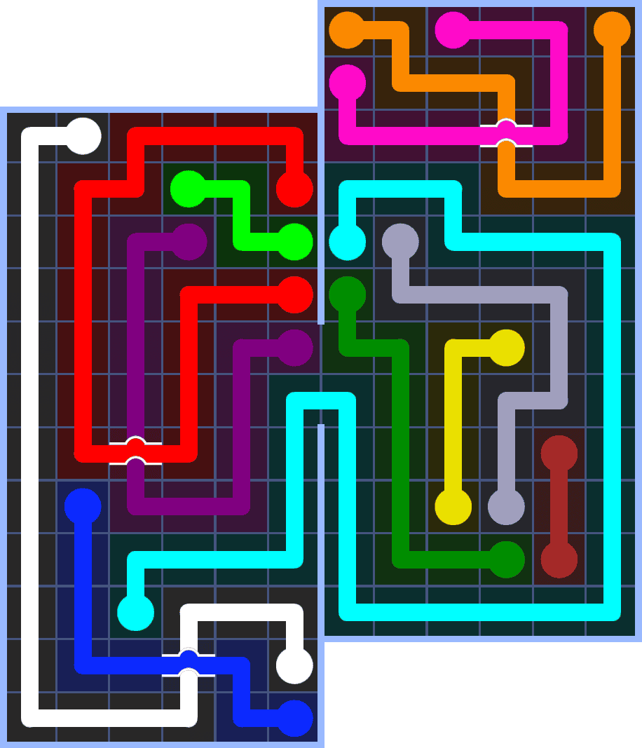 Flow Free 7270 Solution