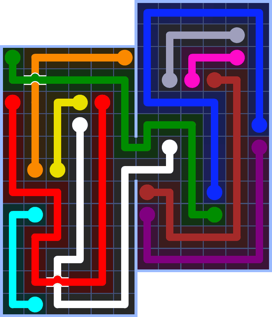 Flow Free 7273 Solution