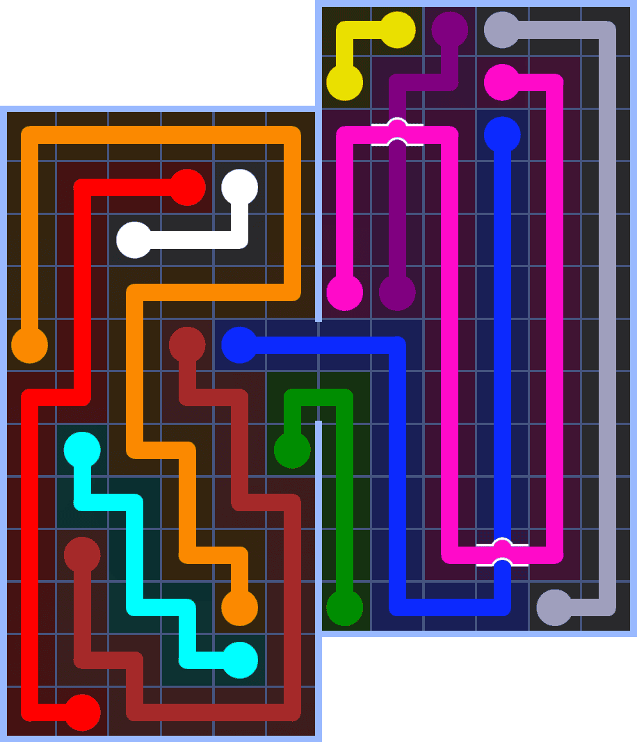 Flow Free 7275 Solution