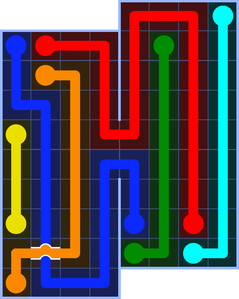 Flow Free 7150 Solution