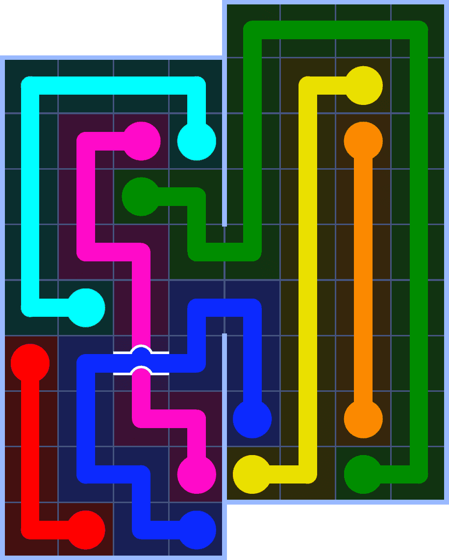 Flow Free 7157 Solution