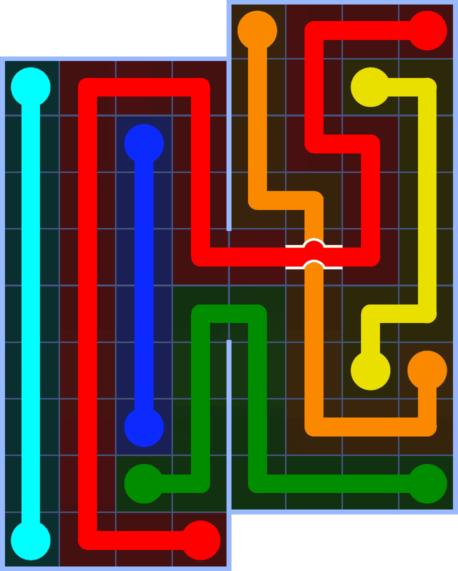 Flow Free 7144 Solution