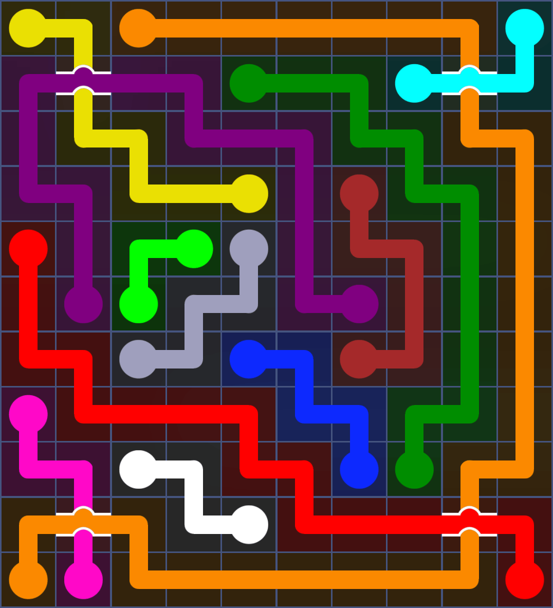 Flow Free 3093 Solution