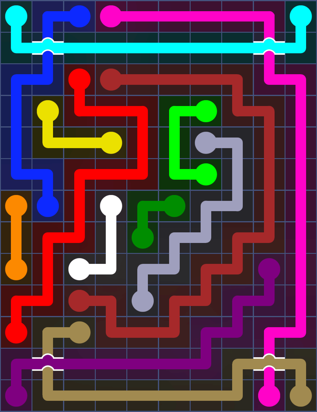 Flow Free 3101 Solution