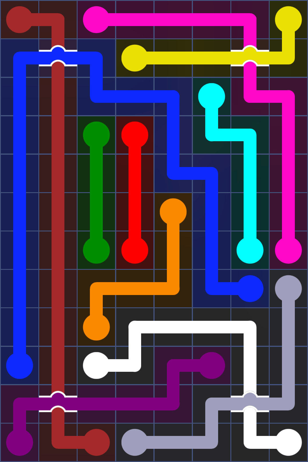 Flow Free 3046 Solution