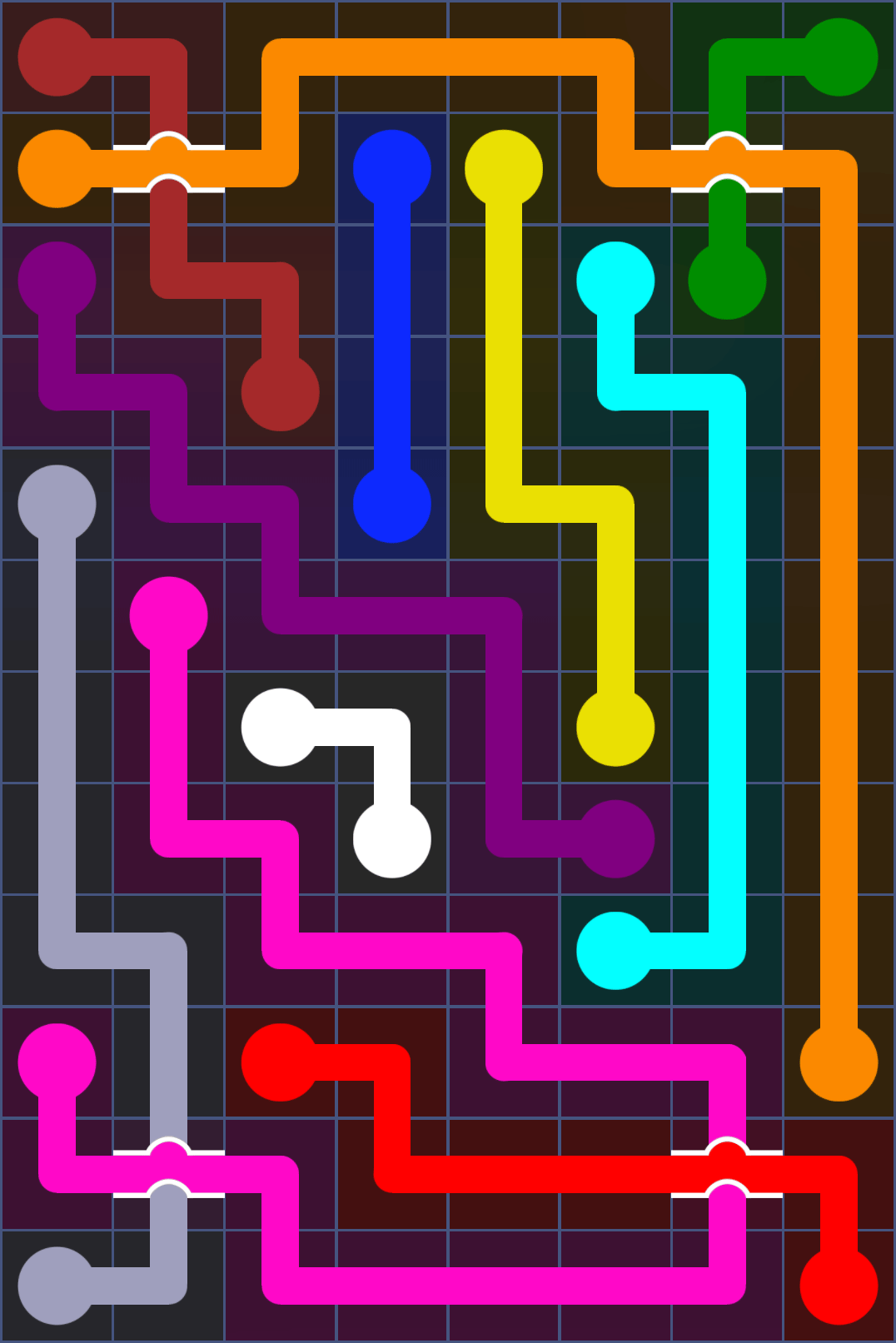 Flow Free 3049 Solution