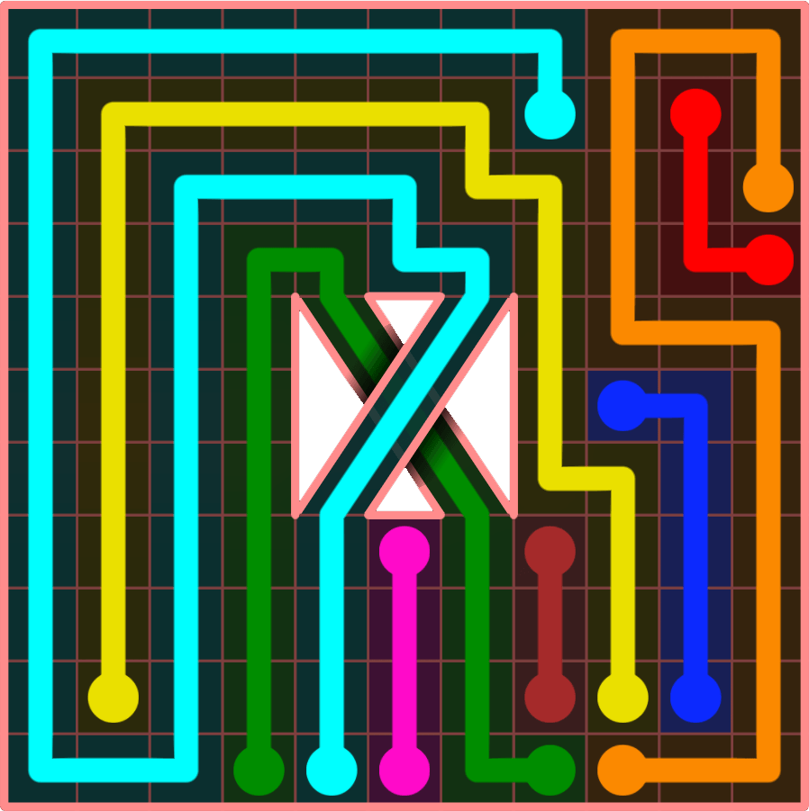 Flow Free 2647 Solution