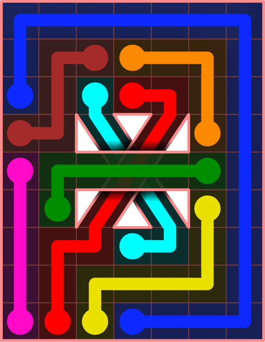 Flow Free 2571 Solution