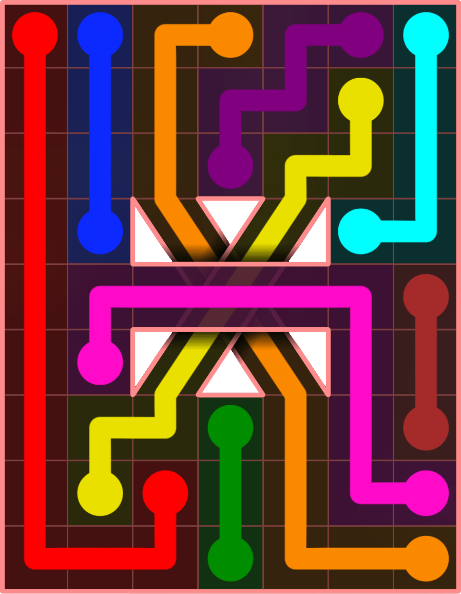 Flow Free 2577 Solution