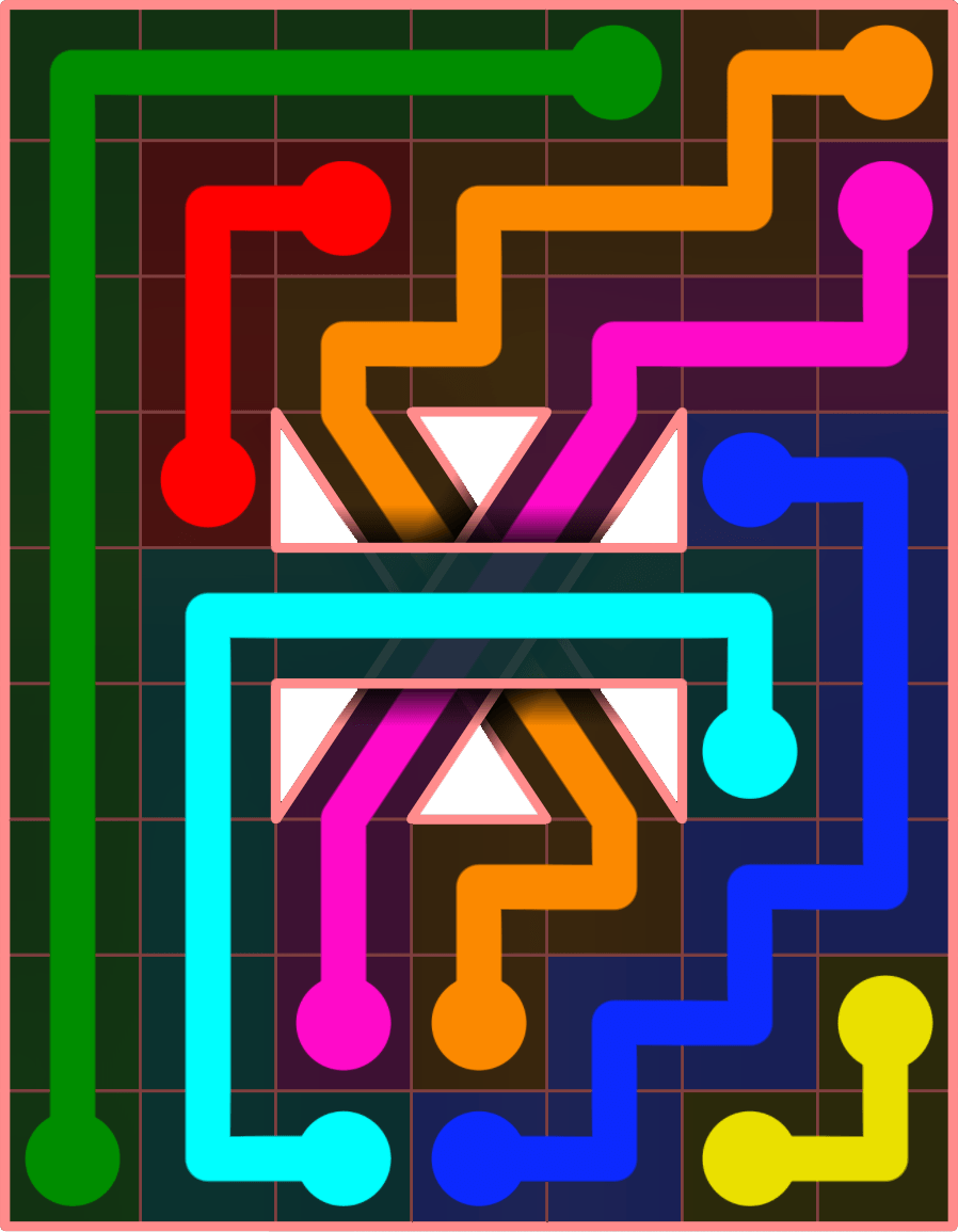 Flow Free 2578 Solution