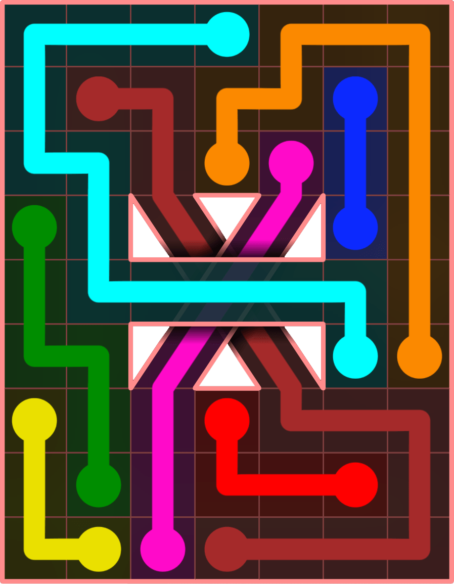 Flow Free 2579 Solution