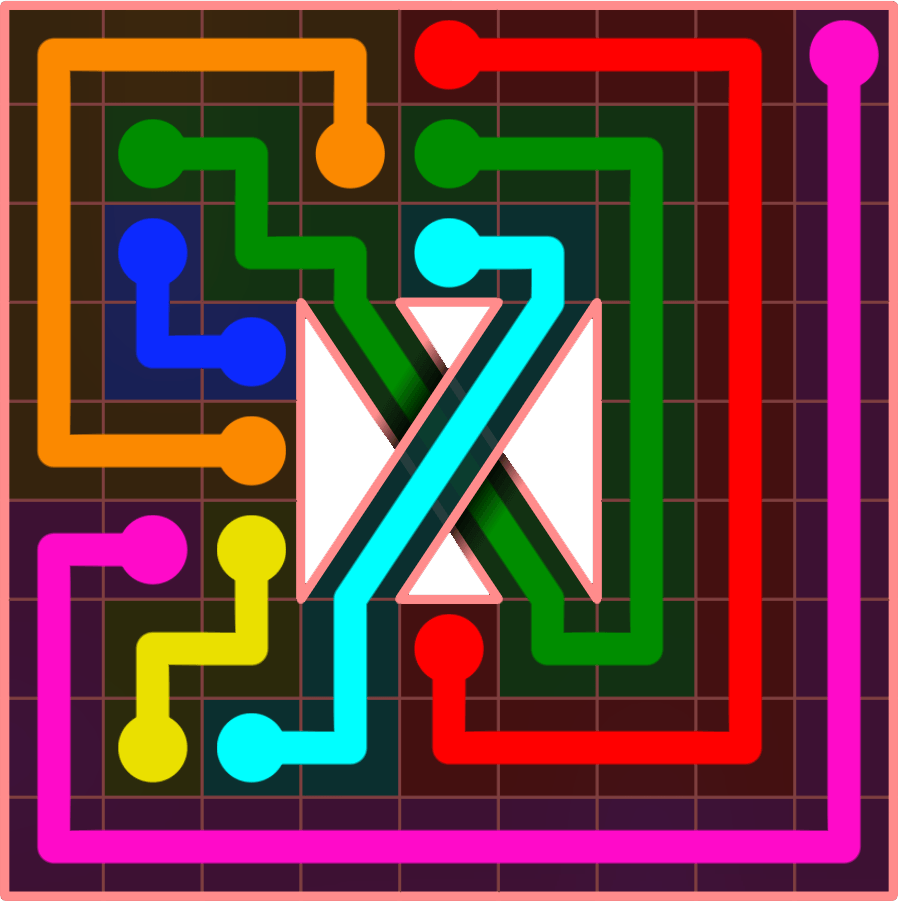 Flow Free 2592 Solution