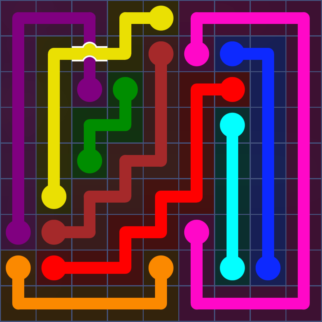 Flow Free 2053 Solution