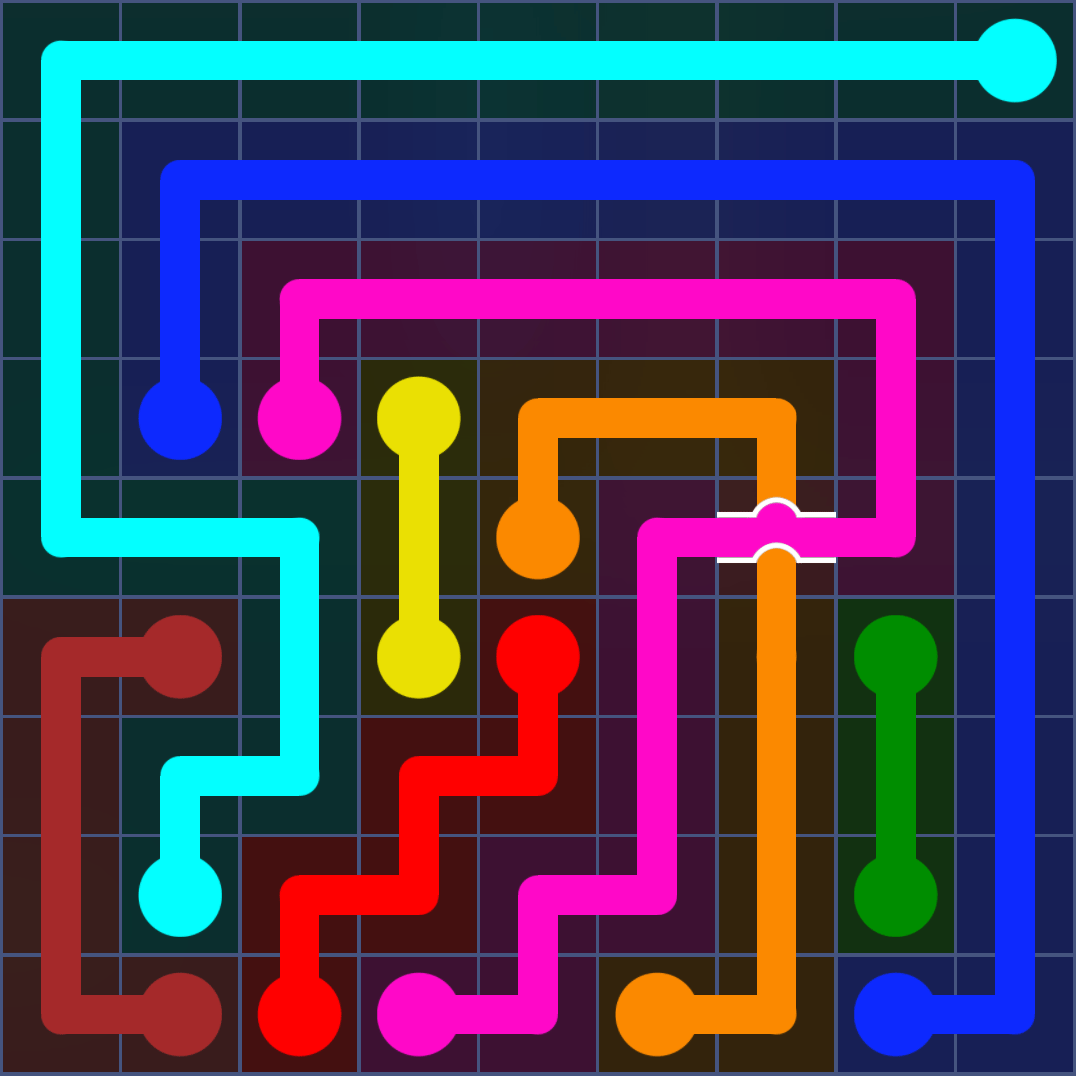 Flow Free 2057 Solution