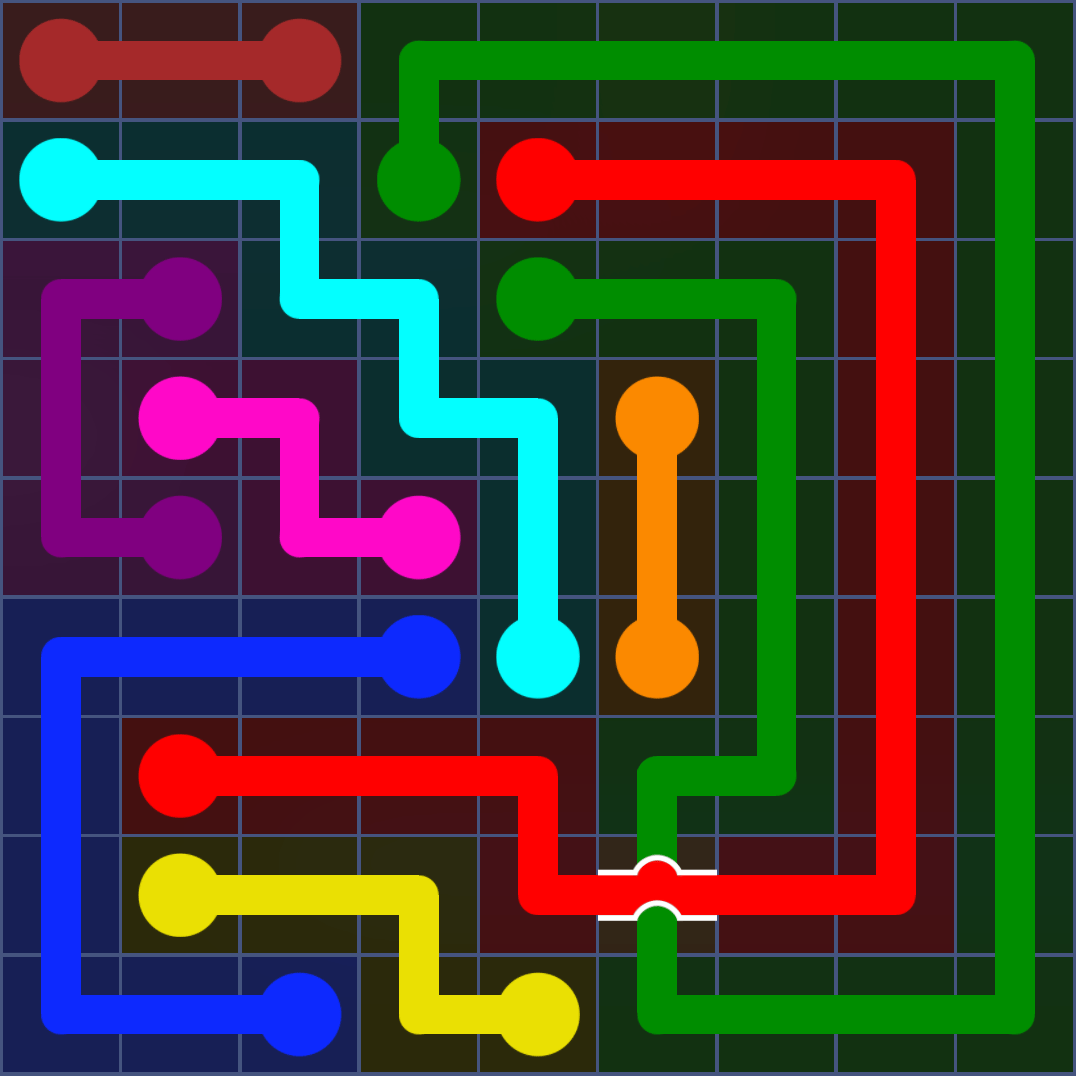 Flow Free 2060 Solution