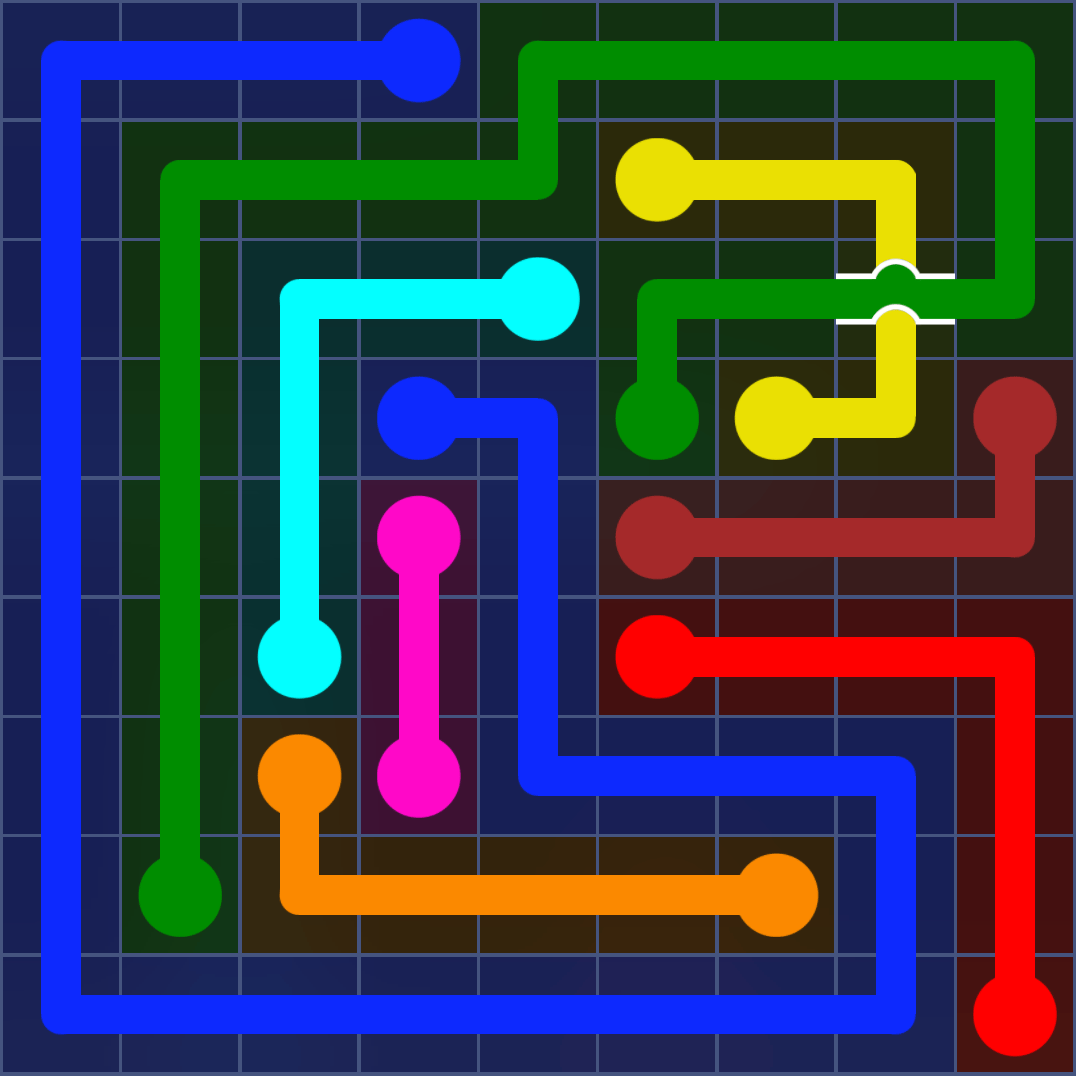 Flow Free 2061 Solution